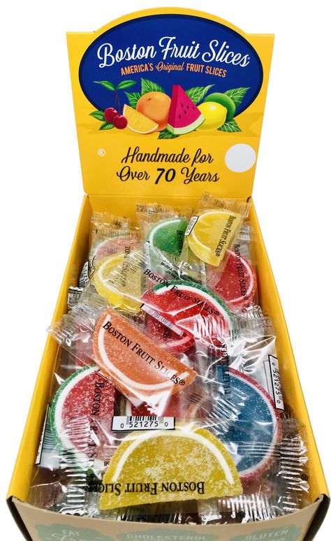 Fruit Slices Candy, Mail Order Catalogs, Candy Stores, Jelly Fruit, Sugar Free Fruits, American Snacks, Kreative Snacks, Fruit Slices, Sleepover Food