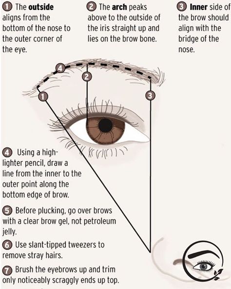 Mapping Your Eyebrows - I start by using the Golden Ratio to determine the beginning and ending points of the eyebrow by carefully measuring this in relation to the brow bone and top of the eyelid. Your bone structure will set some natural boundaries but all of this will be discussed during the initial consultation. #mapping #projectionmapping #lashmapping #browmapping #3dmapping #mapping3d #brows #browsonfleek #browshaping #perfectbrows #browsonpoint #tips #beautytips #tipsy #businesstips # Sulam Alis, Permanente Make-up, Best Eyebrow Makeup, Plucking Eyebrows, Mekap Mata, Arched Eyebrows, Fill In Brows, Eyebrow Makeup Tips, Full Brows