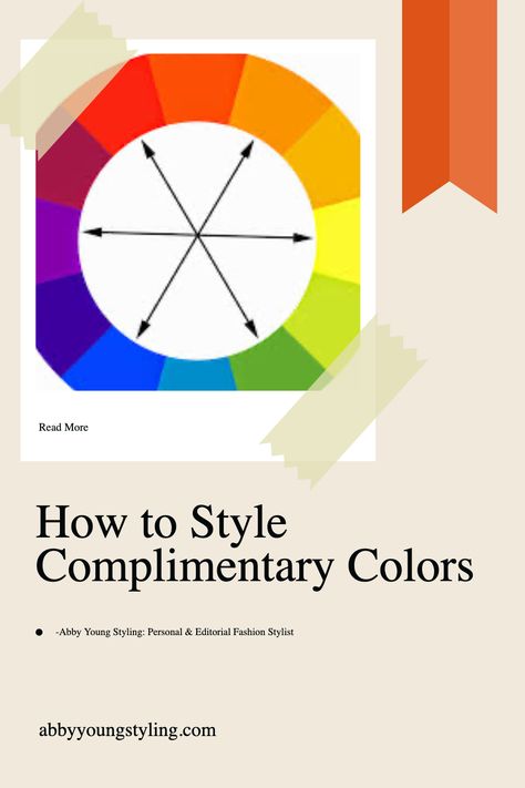 Complimentary colors are two colors that are located across from each other on the color wheel. Read about how they can help make you look your best! Color Wheel Clothes Outfits, Complimentary Colors Outfits, Oranges Benefits, Style An Outfit, Colors Clothes, Color Outfits, The Color Wheel, Good Color Combinations, Professional Wardrobe