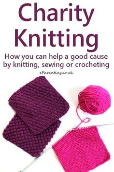 Charity Crochet, Charity Knitting, Charity Work Ideas, Knitting For Charity, Easy Knitting Projects, Knitting Group, Charity Project, Beginners Knitting, How To Knit