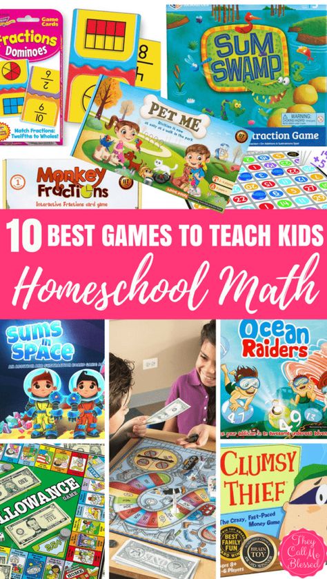 Homeschool Math Games, Homeschool Games, Learn Math, Kids Math, Homeschool Encouragement, Fun Math Games, Math Help, Love Math, Math Methods