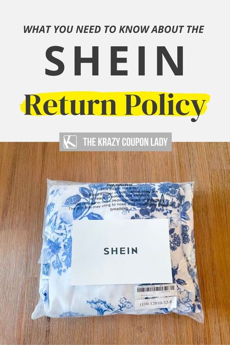 The SheIn return policy is pretty fair and straightforward, but you should always know what you’re getting into. Since SheIn is an online-only retailer, you don’t get to try anything on before you buy. That’s why knowing their return policy is so important. How many days do you have to make a return? Can you exchange that SheIn bathing suit you love for a bigger size? The Krazy Coupon Lady dug through the details and answered all your SheIn return policy questions right here. Read on for more... Dollar General Penny Items, Hobby Lobby Sales, Walmart Clearance, Store Hacks, Diy Party Supplies, Family Finance, The Krazy Coupon Lady, Krazy Coupon Lady, Get Out Of Debt