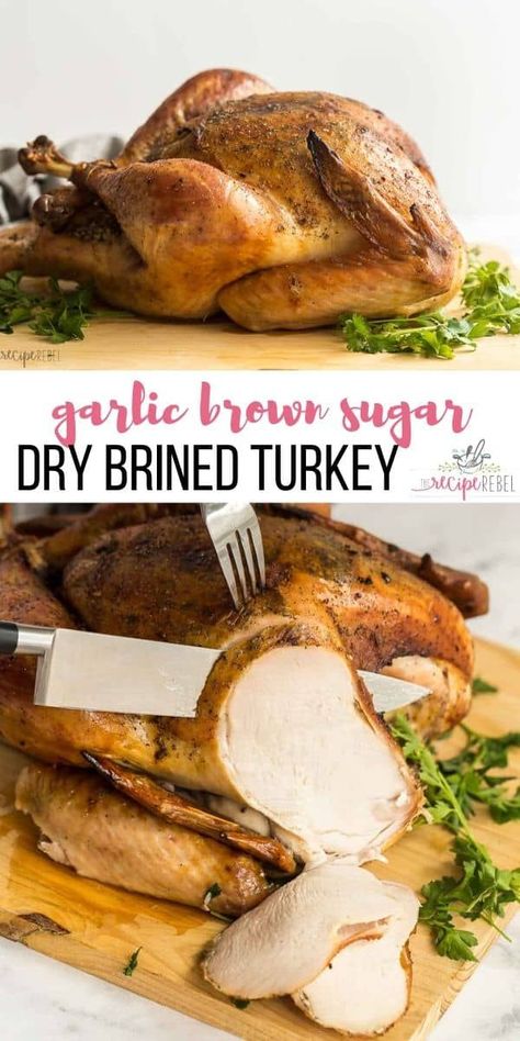 Best Roast Turkey, Brining Turkey, Turkey Tortilla Soup, Best Roasted Turkey, Brine Turkey, Soup Turkey, Dry Brine Turkey, Brine Recipes, Turkey Rub