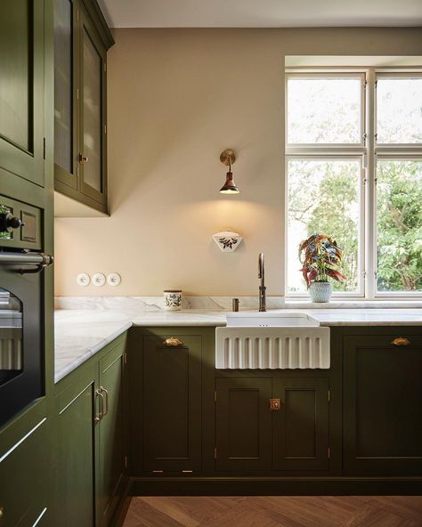 Pernille Lind Studio on Instagram: “Completed summer 2021 - our SV Residence is a private house with an abundance of character and colour. We worked with @devolkitchens to…” Pernille Lind, Colour Interior, Scandinavian House, Contemporary Bohemian, Joinery Design, Joinery Details, Diy Kitchen Renovation, American Kitchen, English Kitchens