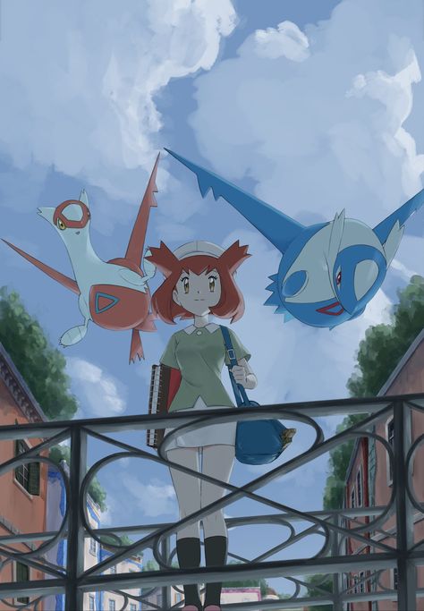 Pokémon Background, Pokemon Latias, Latios And Latias, Pokémon Heroes, Green Pokemon, Pokemon Dragon, Pokemon Backgrounds, Cool Pokemon Wallpapers, Pokémon Stuff