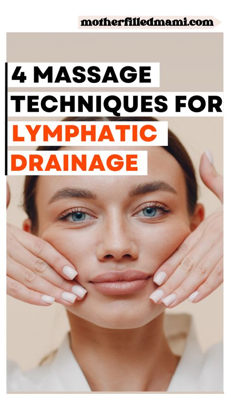 Learn 4 massage techniques to use that will help you drain your lymph nodes. #selfmassage #lymphnodes #lymphaticdrainage Lymph Node Massage, Manual Lymph Drainage, Lymph Drainage Massage, Neck Tension, Lymph Glands, Drainage Massage, Lymph Massage, Lymph System, Improve Nutrition