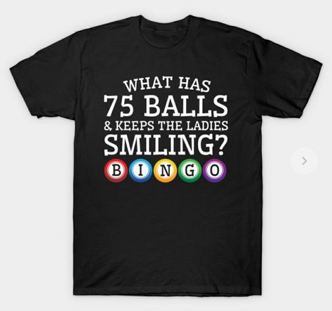 Bingo Hall, Bingo Caller, Online Bingo, Game Lovers, Presents For Men, Cool Design, Bingo, Branded T Shirts, Hands On