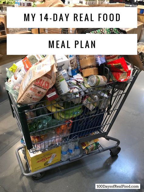 My 14-Day Meal Plan (only shop once!) Real Food Meal Plan, Quinoa Cake, 100 Days Of Real Food, Sweet Potato Pancakes, Pork Carnitas, Easy Seafood Recipes, Fruit Breakfast, Tomato Pasta, Homemade Granola