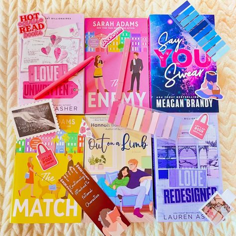 another book haul.. sensing some 5⭐️ reads🫣 . which one of these is your favorite? . #booknook #booksta #bookstagram #books #readmorebooks #readreadread #reading #sarahadams #outonalimb #sayyouswear #hannahbonamyoung #laurenasherbooks #laurenasher #annotatingbooks #haul Letting Go Book, Book Haul, Touching Herself, Book Addict, Book Nooks, Her. Book, Book Authors, Usa Today, Say You