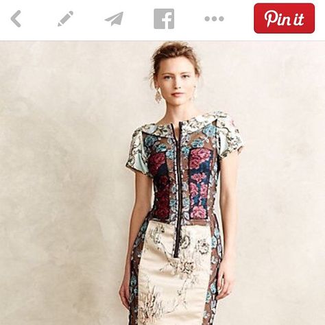 Have a special place to go but no dress? Check out my top picks here: http://www.pinterest.com/StylingFaith/dresses/ Womens Wear Daily, Byron Lars, Metallic Wedding, Brocade Dress, Brocade Dresses, Popular Dresses, Anthropologie Dress, Anthropologie Dresses, Stunning Dresses