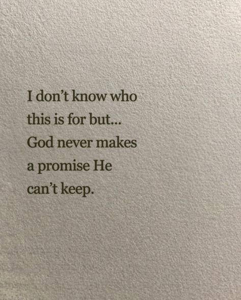 Dear God, thank You for being a God who never makes a promise You can't keep. Help me to trust in Your faithfulness and rely on Your steadfast promises each day. In Jesus' name, amen. 🙏 Rely On Yourself, Gods Promises, Dear God, Help Me, Names Of Jesus, Jesus, Bible, Canning