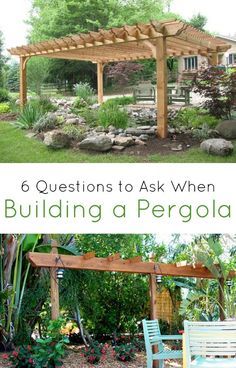 Deck Pergola, Pergola Diy, Patio Pergola, Building A Pergola, Pergola Attached To House, Pergola Design, Rav 4, Pergola Canopy, Wooden Pergola