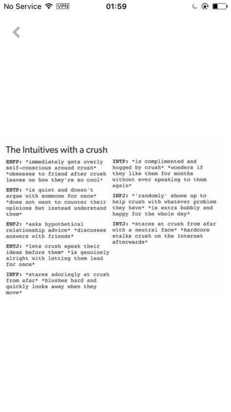 Oh my gosh it's me. INTJ Also, *has crush* "QUICK. IGNORE THEM." Entj X Intj Relationship, Intj Compatibility, Intj In Love With Enfp, Entj Intj Relationship, Misadventures Of Intj And Enfp, Mbti Compatibility, Entj Memes, Mbti Charts, Enfp Personality