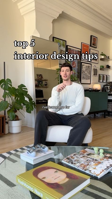 andrew maddock | here are my top 5 interior design tips for anyone looking to curate a beautiful home, hope this helps! #homedecor #apartmenttherapy #loft… | Instagram Inspiring Interiors, Interior Design Tips, Beautiful Home, Design Tips, Apartment Therapy, Interior Inspiration, Apartment Decor, Beautiful Homes, Loft