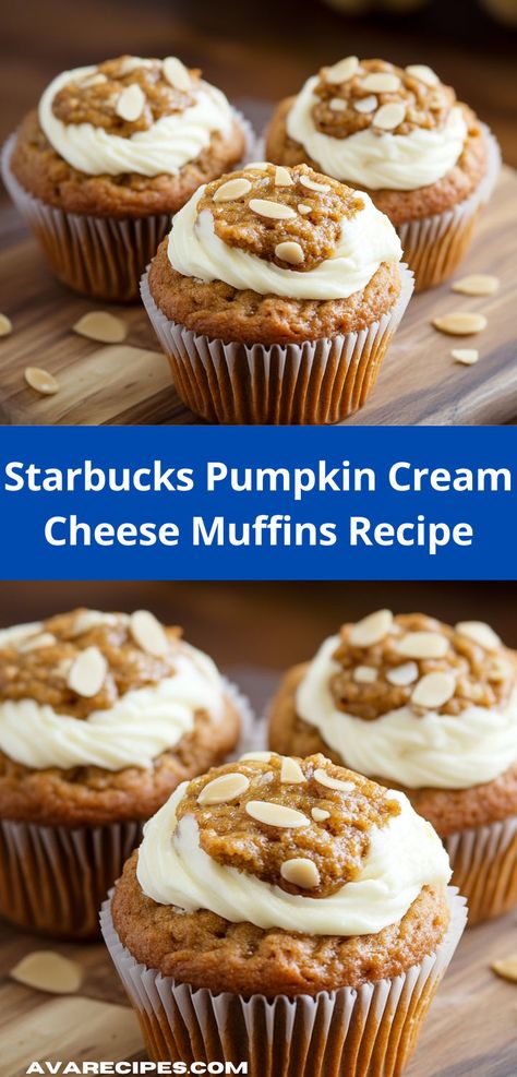 Searching for pumpkin recipes? This Starbucks Pumpkin Cream Cheese Muffins Recipe is an easy option. Ideal for dinner recipes or lunch recipes, it’s one of the best pumpkin muffins easy to bake. Starbucks Pumpkin Cream Cheese Muffins, Best Pumpkin Muffins, Pumpkin Muffins Easy, Muffins Easy, Pumpkin Cream Cheese Muffins, Pumpkin Cream Cheese, Cream Cheese Muffins, Starbucks Pumpkin, Pumpkin Cream Cheeses