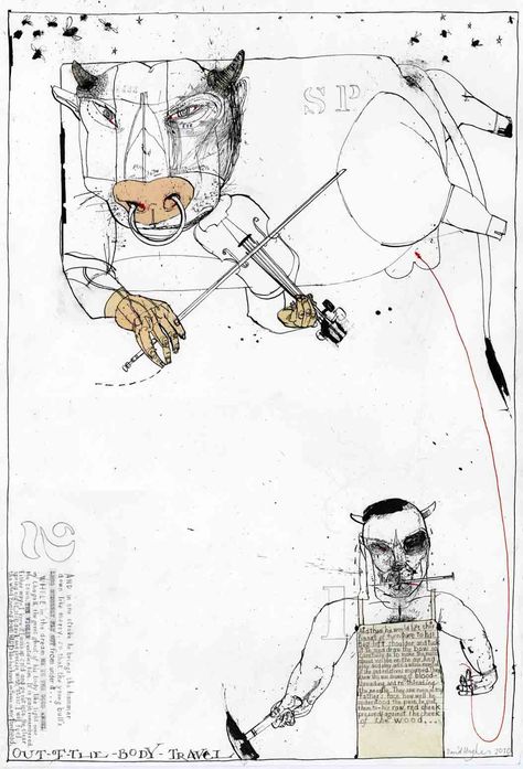 I Had the Weirdest Dream.: David Hughes David Hughes, Ralph Steadman, Artist Sketchbook, Weird Dreams, Amazing Drawings, Couple Drawings, Ink Illustrations, Outsider Art, Freelance Illustrator