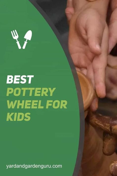 If you're looking for a pottery wheel for kids and can't decide which one would be best, then don't worry! We've compiled a list of the most popular pottery wheels for kids that come with all the necessary tools and make great gifts for creative kids of all ages. Pottery Wheel Projects, Kids Pottery Wheel, Kids Pottery, Yard Care, Teach Kids, Pottery Wheel, Pottery Making, Painted Pots, Diy Home Decor Projects