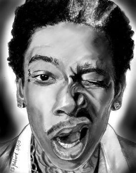 how to draw wiz khalifa, wiz khalifa Wiz Khalifa Tattoos, Taylor Gang, Rap Us, Celebrity Artwork, Pencil Portrait Drawing, Drawing Lessons For Kids, Wiz Khalifa, Hip Hop Art, Drip Painting