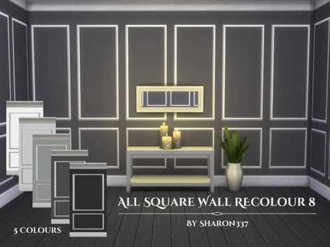 sharon337's All Square Wall Recolour Set 8 Bathroom Inspiration Decor, Cleaning Walls, Sims Community, Sims 4 Game, Sims House, Sims 4 Cc, The Sims Resource, Sims 4 Mods, Sims Resource