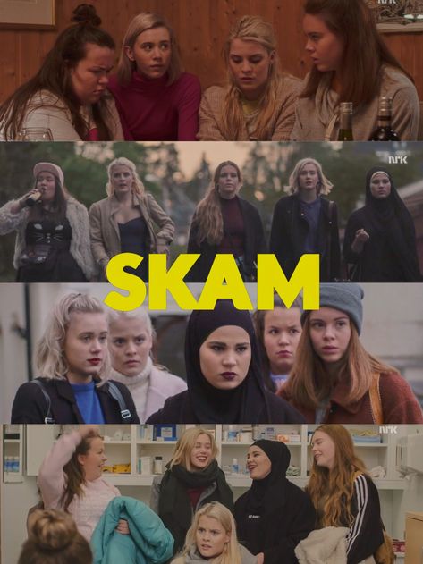 Skam Poster Norway, Skam Nl, Norway Poster, Teen Wolf Poster, Skam Norway, Wolf Poster, Series Poster, Film Poster Design, Stay Alive