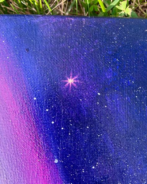 A new painting of stars because I can’t stop painting stars ✨ This is my first ever acrylic painting and I’m really happy with how it turned out. I loved adding so many different colors, and of course the falling star is rainbow for pride month 🏳️‍🌈🌈✨ . . . #art #acrylicpainting #starart #pridemonth #happypride #prideart #colorfulart #wallart #magicalart #whimsicalart #colorfulwallart Star Painting Ideas, Pride Month Art, Painting Stars, Stars Painting, Painted Stars, Sparkle Paint, Falling Star, Star Painting, Easy Canvas