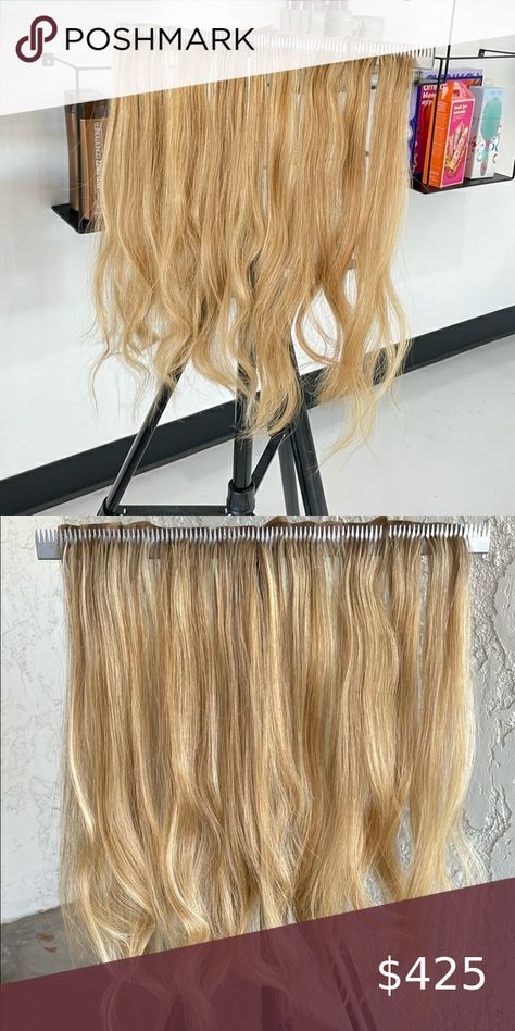 BELLAMI Hot Toffee Blonde Hair Extensions Bellami Hot Toffee Blonde, Toffee Blonde Hair, Toffee Blonde, Hair Extension Shop, Blonde Hair Extensions, Tape In Extensions, Sewing Machines, 100 Human Hair, Toffee