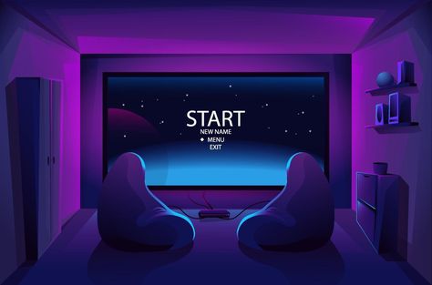 Game Home Screen, Games Widget, Game Room Interior, Video Games Aesthetic, Computer Cartoon, Photo Installation, Wallpaper Gamer, Streaming Room, Video Game Backgrounds