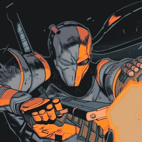 Deathstroke Pfp, Comics Pfp, Deathstroke Comics, Deathstroke Dc, Deathstroke The Terminator, Red Hood Comic, Slade Wilson, No Longer Human, Western Comics