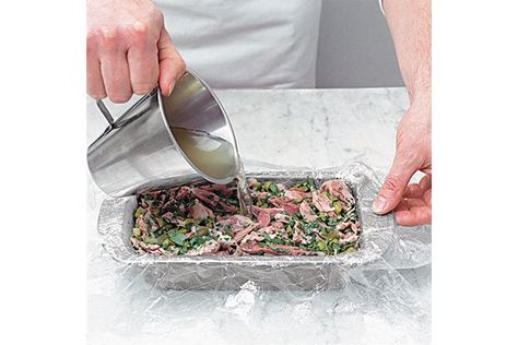 How to make ham hock terrine - delicious. Magazine Ham Hock Terrine, Octopus Recipe, How To Make Ham, Terrine Recipe, Octopus Recipes, Ham Hock, Kitchen Measurements, Baby Octopus, Simple Green Salad