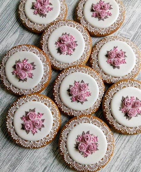 Elegant Cookies, Cookies Decoradas, Cupcakes Decorados, Spring Cookies, Pretty Cookies, Fancy Cookies, Creative Cookies, Beautiful Cookies, Cookie Icing