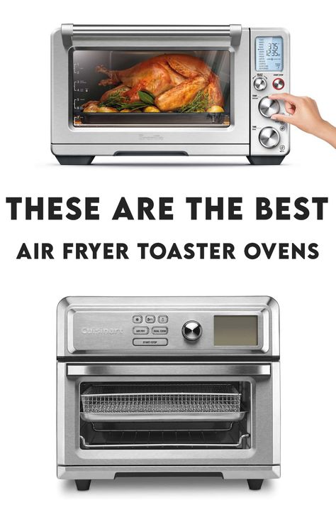 Best Air Fryer Toaster Ovens Cuisinart Air Fryer Toaster Oven Recipes, How To Clean Toaster, Best Rated Air Fryer, Hamilton Beach Toaster Oven, Best Toaster Oven, Bagel Pizza, Toaster Oven Air Fryer, Oven Appliance, Toaster Oven Recipes