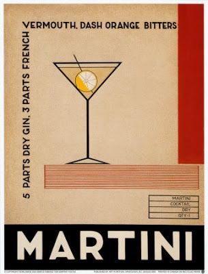 Martini Classic, Bond Style, Vintage Cocktails, Menue Design, Vintage Advertising Art, Cocktail Book, Cocktail Art, Bar Art, Martini Cocktail