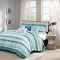 Lightweight Bedding, The Madison, Bedspread Set, Madison Park, Coastal Design, Coverlet Set, Quilted Coverlet, Blue Throw Pillows, King Quilt