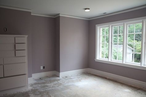 Sherwin Williams Veiled Violet Room Colours, Dream Bedrooms, Paint Inspo, Purple Bedroom, Single Wide, Perfect Paint Color, Bedroom Wall Colors, Rule Of Thumb, Purple Paint