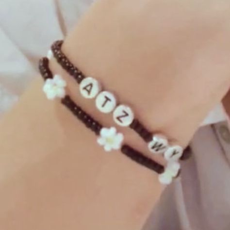 Ateez Beaded Bracelet, Wooyoung Ateez Bracelet, Ateez Beaded Jewelry, Ateez Bracelet Beads, Kpop Jewelry Diy, Ateez Diy Ideas, Ateez Bracelet Ideas, Wooyoung Bracelet, Ateez Crafts