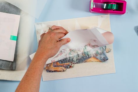 Want to try sublimation on canvas? This complete guide on using HTV to make gorgeous photo canvases is all you need. #sublimation #sublimationcrafts #sublimationideas Sublimation On Canvas, Diy Photo Canvas, Diy Canvas Photo, Sublimation Ideas Projects Inspiration, Laminate Sheets, Felt Sheets, Canvas Photo Prints, Sublimation Paper, Diy Photo