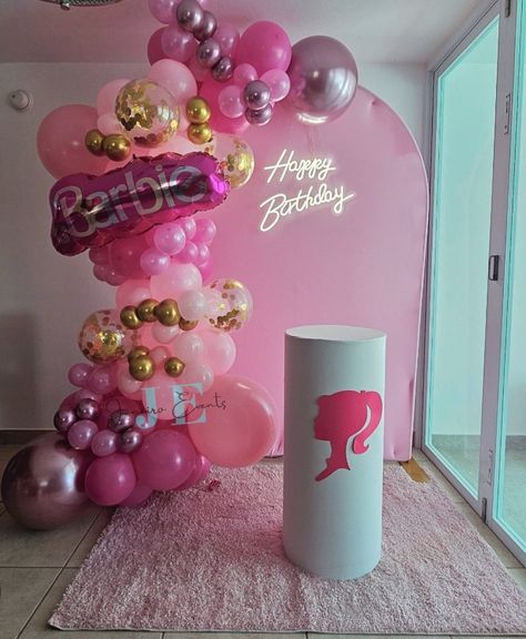 Barbie birthday theme Barbie Birthday Backdrop, Barbie Birthday Theme, Birthday Barbie, Barbie Birthday Party, Event Backdrop, Barbie Birthday, Barbie Party, Pink Vibes, Birthday Backdrop