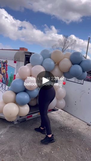 24K views · 879 reactions | 16ft garland on the gold hoop + 6ft for the entrance garland …. Install ✨22ft✨ of balloons with me 🎈. •I always pre assemble as much as I can! Depending on the size of the install, sometimes I can squeeze the balloons in my SUV, most of the time getting a U-Haul trailer is a better option for me. •There’s always debris on the balloons! Hair, dirt, fur whatever! You could wrap some tape around your hand and tap tap tap. I use a lint roller! •I always clean up my mess. It’s the right thing to do :) I service Onslow county and surrounding areas! You can find my booking link in my bio 📲@selebratewithseleste #balloongarland #balloon #babyshower #celebrate #selebrate # Tap Tap, Lint Roller, Balloon Art, Balloon Garland, The Balloon, The Gold, Gold Hoop, Clean Up, Entrance