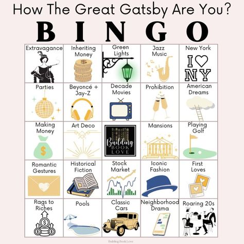 Meaningful & Fun Activities for Teaching The Great Gatsby Great Gatsby Activities, The Great Gatsby Movie, Socratic Seminar, Pre Reading Activities, Rich Cars, American Party, American Literature, Homeschool Ideas, Education English