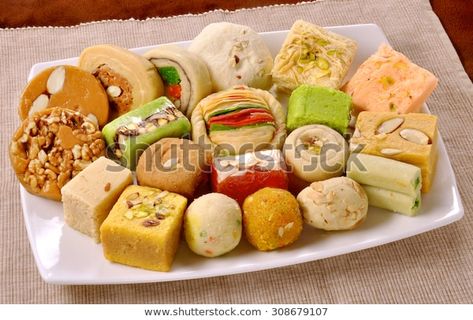 Find Mix Mithai stock images in HD and millions of other royalty-free stock photos, illustrations and vectors in the Shutterstock collection. Thousands of new, high-quality pictures added every day. Diwali Sweets Recipe, Diwali Sweets, Diwali Food, Homemade Sweets, Indian Sweet, Jw Marriott, Indian Desserts, Indian Sweets, Unique Recipes