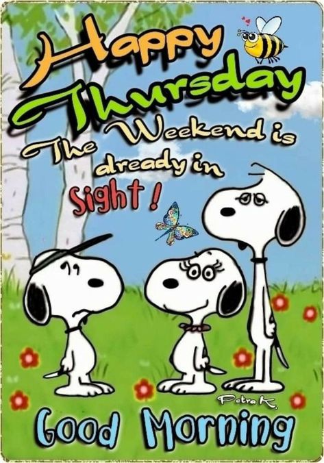 Good Morning Team, Happy Thursday Pictures, Thursday Greetings, Morning Sayings, Good Morning Snoopy, Good Morning Happy Thursday, Good Thursday, Happy Thursday Quotes, Good Morning Thursday