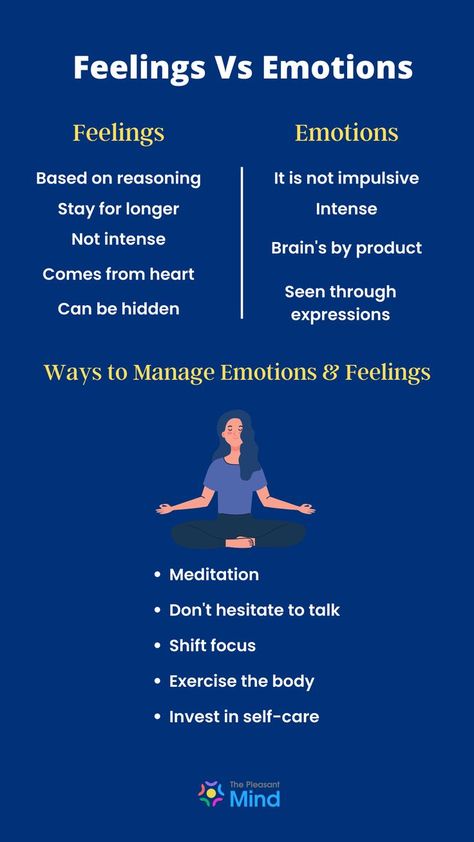 Feelings vs Emotions: Tips to Differentiate and Manage Them Better Emotion Vs Feelings, Emotions Vs Feelings, What Are Feelings, Psychology Presentation, Work Strategies, Emotion Management, Cbt Therapy Worksheets, Therapy Inspiration, Counseling Tips