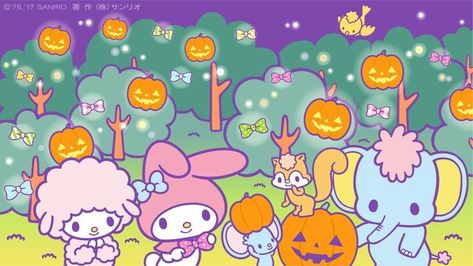 sanrio daily ✨ (@sanriodaily) on X Hello Kitty Halloween Wallpaper Desktop, Hello Kitty Halloween Wallpaper, Desktop Wallpaper Fall, Halloween Desktop Wallpaper, Hello Kitty Halloween, Sanrio Wallpaper, Halloween Wallpaper Iphone, Halloween Banner, Hello Kitty My Melody