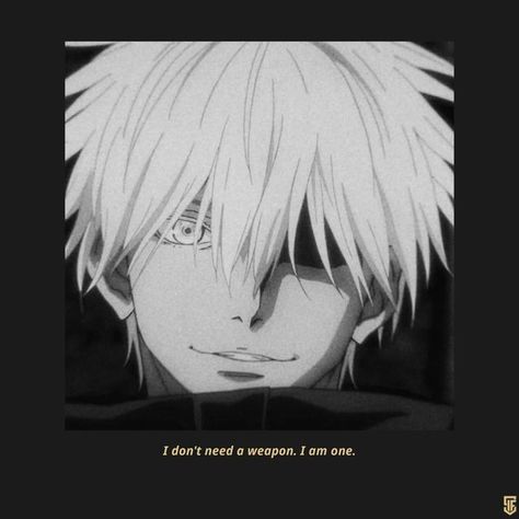 ANIME QUOTES on Instagram: "I don't need a weapon. I am one." Anime Quotes About Life, Quote Anime, Manga Quotes, Goal Quotes, Quotes On Instagram, Life Success, Anime Quotes, Anime Images, Manga Anime