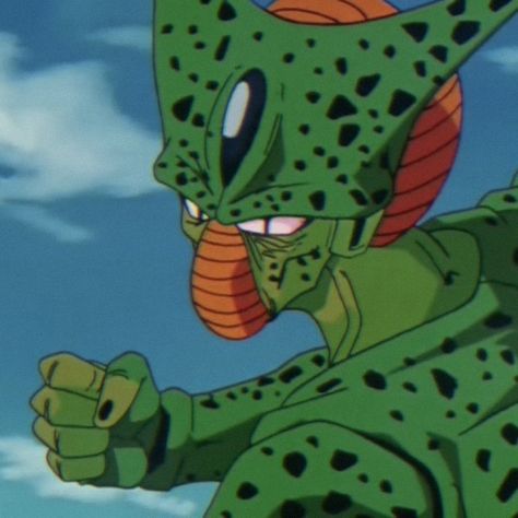 Imperfect Cell Dbz, Dbz Pfp, Cell Dragon Ball, Imperfect Cell, Quality Pfp, Cell Dbz, Cell Saga, Dragon Ball Z Anime, Invincible Comic