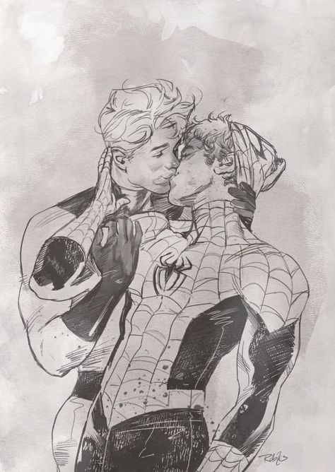 Nick Robles, Johnny Storm, Marvel Fan Art, Spiderman Comic, Spiderman Art, Couple Art, Marvel Dc Comics, Ship Art, Comic Artist