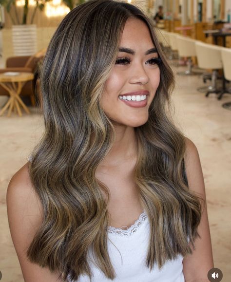 Black Hair Transformation, Brown Babylights, Hair Colors For Olive Skin, Olive Skin Hair, Brunettes Balayage, Bold Highlights, Red Hair Colors, Red Copper Hair Color, Warm Hair Color