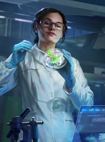 Female Scientist Art, Cyberpunk Scientist, Fantasy Scientist, Sci Fi Scientist, Dr Grace Augustine, Avatar Rda, Pandora Rising, Grace Augustine, Female Scientist