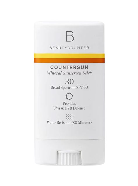 Countersun Mineral Sunscreen Stick SPF 30 – 0.5 oz. | Bath & Body | Beautycounter Safe Sunscreen, Sunscreen Stick, Safe Skincare, Physical Sunscreen, Cocoa Seeds, California Poppy, Organic Shea Butter, Mineral Sunscreen, My Chemical