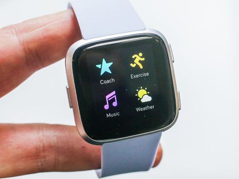 8 apps you need to try on the Fitbit Ionic, Versa - CNET Fitbit Hacks, Fitbit App, Fit Bit, Workout Training Programs, Workout Music, Fitbit Charge, Wearable Tech, Smart Band, Fitness Watch